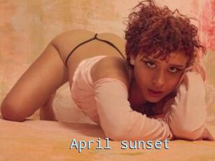 April_sunset