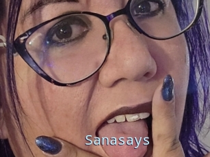 Sanasays